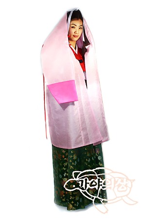 조선시대 외출용 쓰개옷 장옷 1